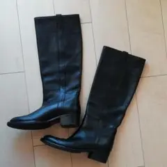 1度使用☆BUTTERO ブッテロ ロングブーツ ブラック 37