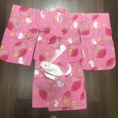 ハローキティ ピンク 浴衣