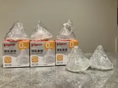 ピジョン 母乳実感 哺乳瓶用乳首 SSサイズ 5個セット