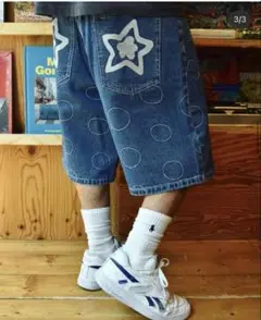 homies network polka dot jorts L スターチーム