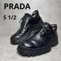 PRADA BRIXXEN プラダ ファー トレッキング ブーツ Prada Brixxen レザーブーツ | ブラック | FARFETCH JP