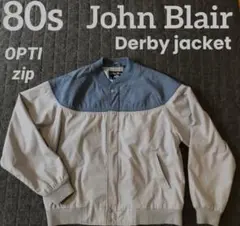 80s John Blair カップショルダー　ダービージャケット ガテマラ製