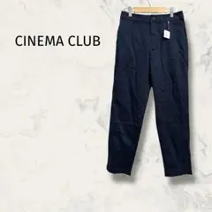 タグ付き未使用品 シネマクラブ チノテーパードパンツ ウエストゴム ストレッチ