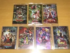 50周年記念カードコレクション キョウリュウジャーセット