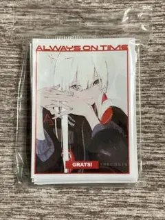 GRATS！スリーブ アカイロ 限定 無地　新品未使用　未開封品　4個 GRATS！スリーブ アカイロ 限定 無地 新品未使用 未開封品 4個