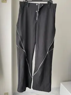 【achieve】 deformation zip design Slacks