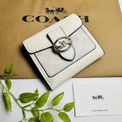 コーチに折り財布coach