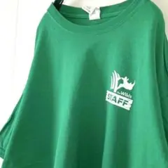 ギルダン ワイルドキャンプ スタッフ アニマル Tシャツ XL グリーン 緑古着