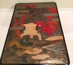 アンティーク漆器 硯箱 文箱