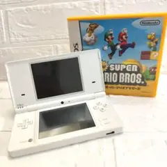 Nintendo DS i ホワイト 本体　ニュ・ースーパーマリオブラザーズ