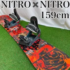 【全てNITRO】 メンズ スノーボード 2点セット(板・バイン)/グラトリ