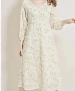 【新品タグ付き】tocco トッコ クローゼット 花柄 ワンピース Aライン