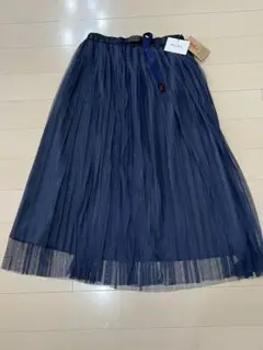 ミュベール✖️グラチカ別注 チュールスカート 紺36