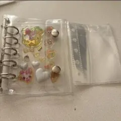 黄色　イエロー　クリアシール帳　透明　シール帳　まとめ売り　しずくちゃん　gtj