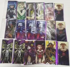 FGO 最終再臨展 編成画面風カード キャスター 16枚セット