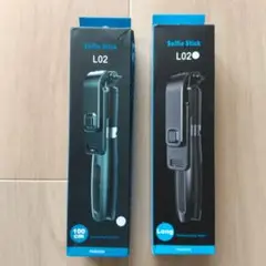 Selfie Stick L02 100cmとロング 三脚機能付き２個
