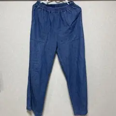アーバンリサーチサニーレーベル　デニムベイカーイージーパンツ