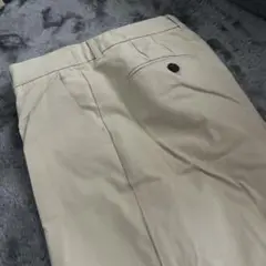UNTITLED アンタイトル テーパード アンクル丈 ベージュ パンツ