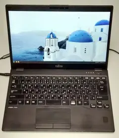 美品中古、超軽量777gのブラック色の富士通LIFEBOOK U939/B