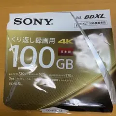 SONY BD-RE XL 100GB 1枚