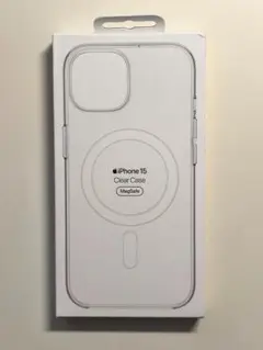【ほぼ新品】純正 iPhone 15 クリアケース③