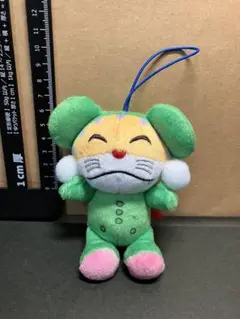 【新品未使用】ニャンちゅう！宇宙！放送チュー！ カラフルぬいぐるみ　緑