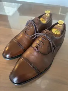 美品✨texcy luxe 26.5 ストレートチップ ブラウン TU7774