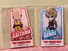 ワンパンマン アクリルステッカー　ニューギン非売品　サイタマ　ジェノス