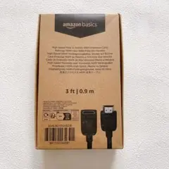 ✨即購入OK✨ Amazon Basics HDMI延長ケーブル 3フィート