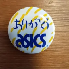 ASICS缶バッジ