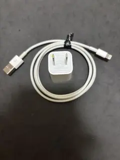 美品 USB充電器とLightningケーブルセット