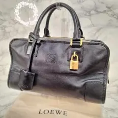 LOEWE ロエベ アマソナ ハンドバッグ 黒 ブラック