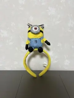 ミニオン ぬいぐるみ付きカチューシャ フリーサイズ