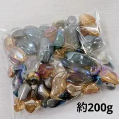 ht750/SALE！ガラスビーズ◇色んな形mix詰め合わせ約200g