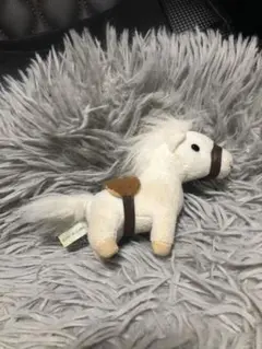 白い馬　ぬいぐるみ
