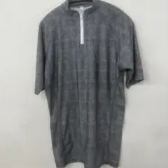 3143 DICKIES ハーフジップ ラッシュガード グレー