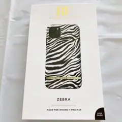 ✨開封のみ✨ゼブラ柄 iPhone 11 Pro Max用ケース　おしゃれ