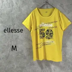 4110【ellesse/エレッセ】半袖カットソー　スポーツ　M Tシャツ