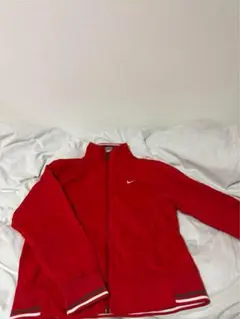美品！NIKE トラックジャケット　フルジップ　刺繍ロゴ　状態良好　人気　運動