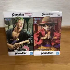 ONE PIECE グランディスタフィギュア モンキー・ D・ルフィ、ゾロセット
