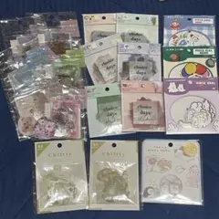 【おまけ付き】フレークシール18点、まとめ売り