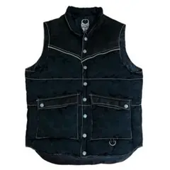 CFTL日本製 DEATH ARMY 2 イタリアンレザー ダウンベスト