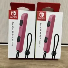 【匿名配送】ニンテンドースイッチJoy-Conストラップ ネオピンク 2個セット