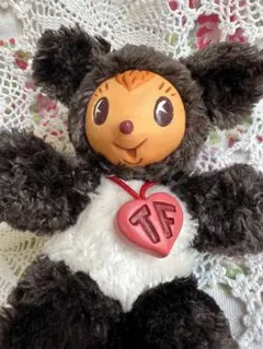 2001年制作?大塚勝俊作家ハンドメイド1点ものファニーなピンクの足長テディベア 2025年最新】大塚勝俊の人気アイテム - メルカリ