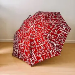 【美品】シャネル 傘 ココマーク ボルドー
