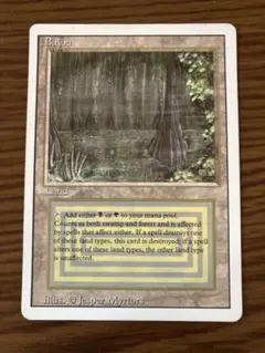 週末限定MTG Bayou デュアルランド 晴れる屋 on X: 
