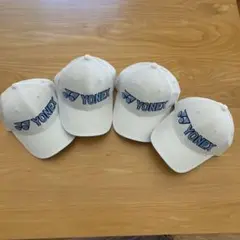 YONEX ホワイトキャップ 4個セット+α