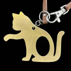 夏物大幅セール★イッツデモ　猫モチーフ　ベルト　チャーム　キーホルダー