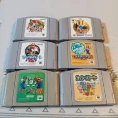 N64 マリオシリーズ ゲームソフト 6本セット