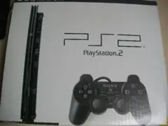 箱付き　薄型PS2　SCPH-70000　本体一式　動作確認済み　簡易清掃済み